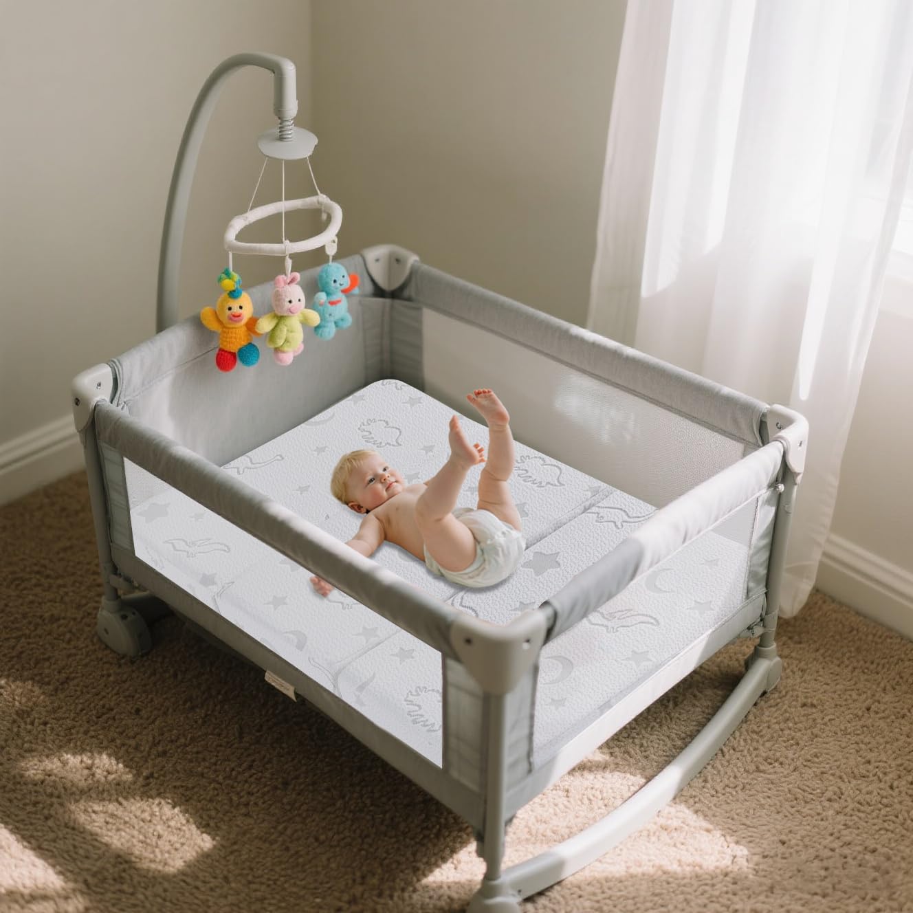 SJEUQOP removable washable cover for easy cleaning.