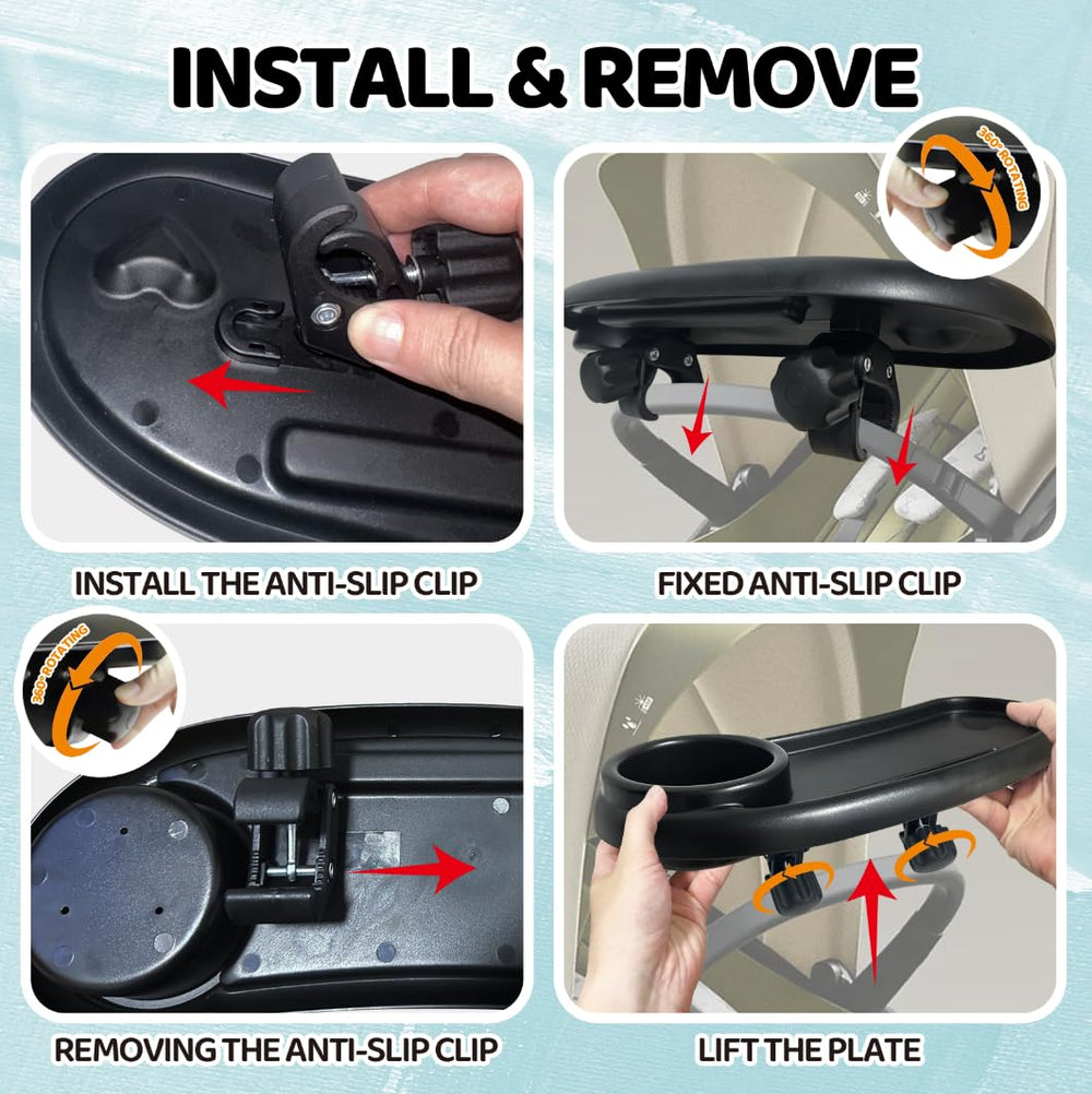 Sjxsimwoo easy tool free install with quick buckle securement.