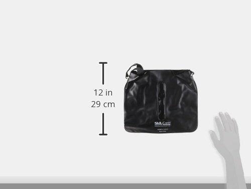 Skil-Care drainage bag holder with clear window enables quick monitoring