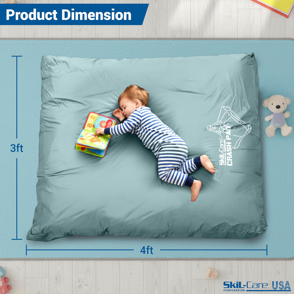 Skil-Care durable nylon crash pad withstands daily use at home or clinic.