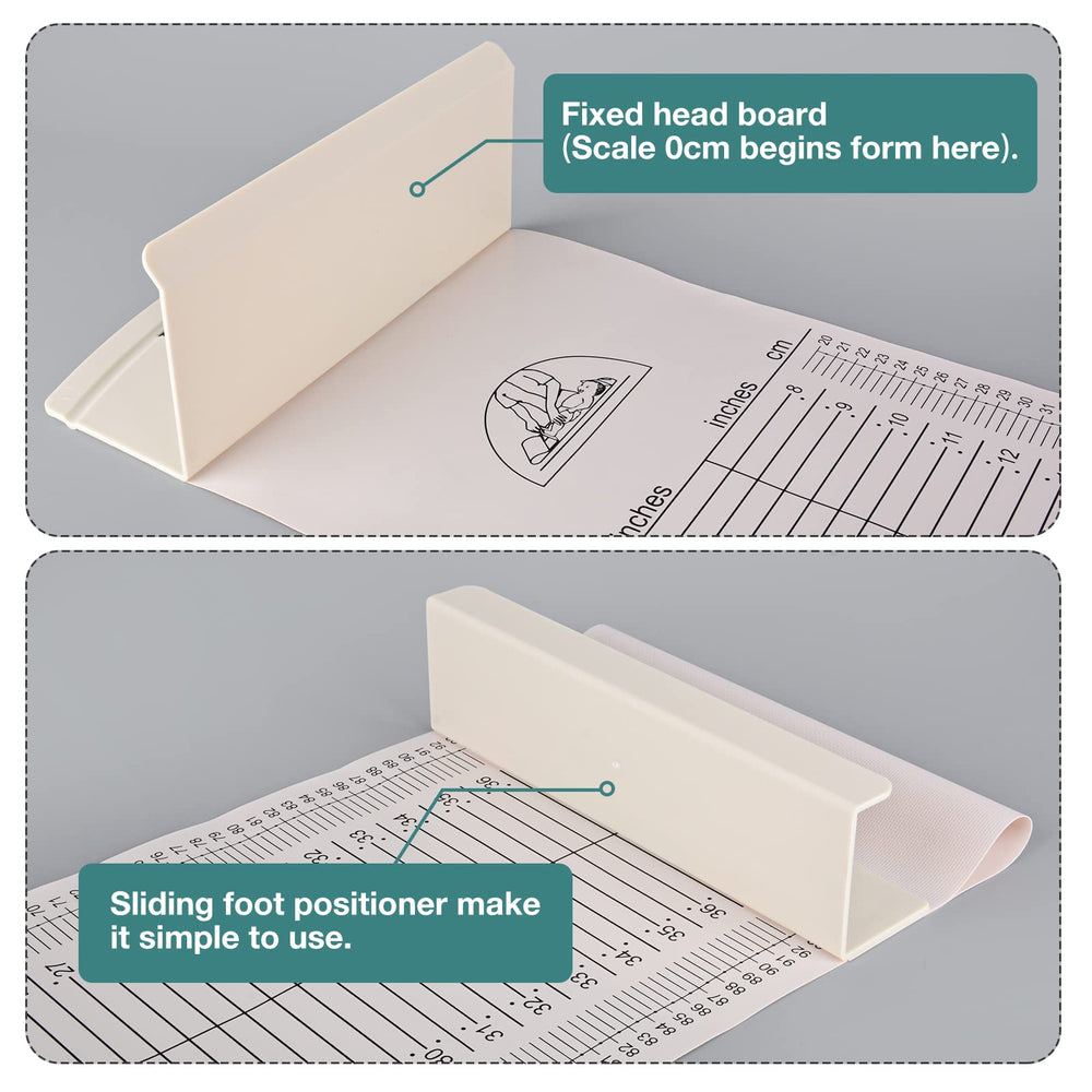 Skillssist mat with clear instructional graphics for easy measurements