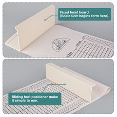 Skillssist mat with clear instructional graphics for easy measurements