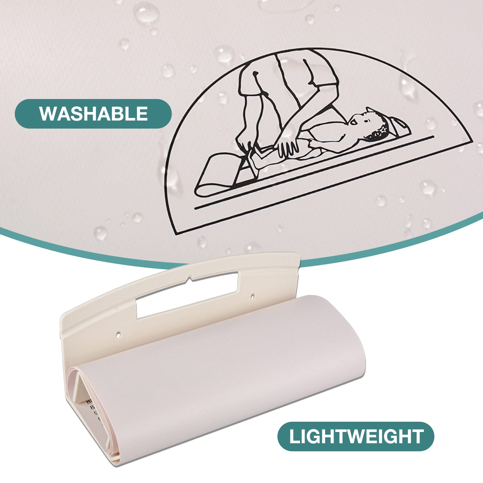 Skillssist lightweight baby measuring mat ready for home or clinic use
