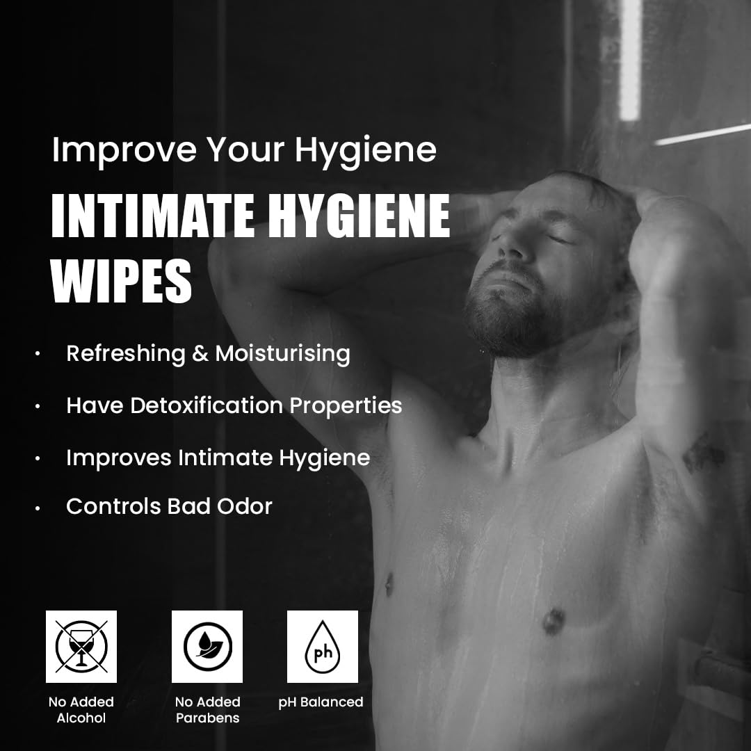 Skin Elements intimate wipes texture close-up highlighting gentle cleansing.