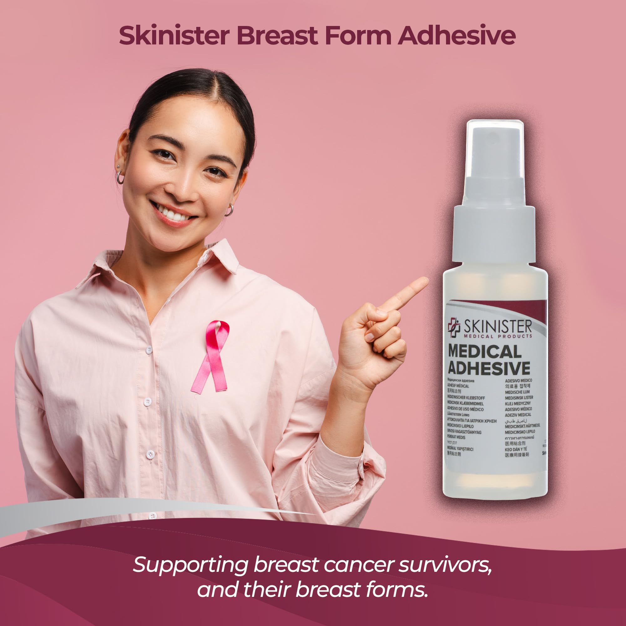 Skinister hypoallergenic formula suits sensitive skin comfortably.
