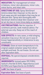 SkinSmart Nipple Relief Spray in-action with light mist on skin.