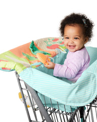 Skip Hop Farmstand liner with soft cushioning for baby comfort during outings.