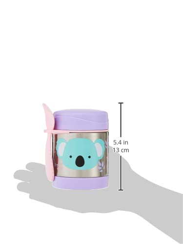 Skip Hop Koala jar showing transparent lid for easy viewing.