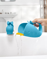 Skip Hop MOBY rinse cup dishwasher-safe and easy to clean in blue