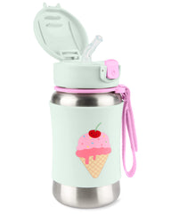 Skip Hop Sparks pop-up lid straw stays clean during busy days