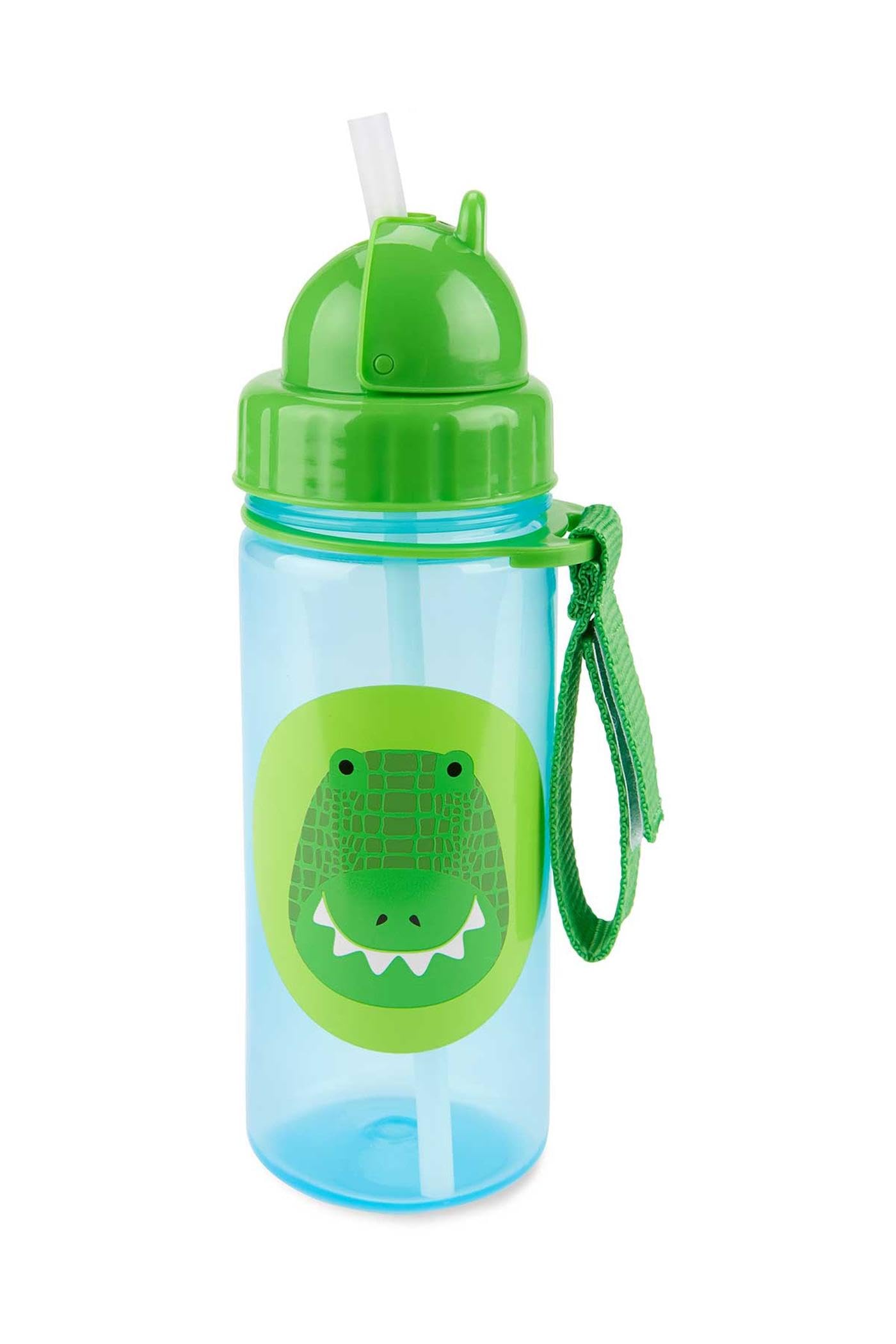 Skip Hop Zoo Pipet Crocodile silicone sleeve provides a comfortable, non-slip grip