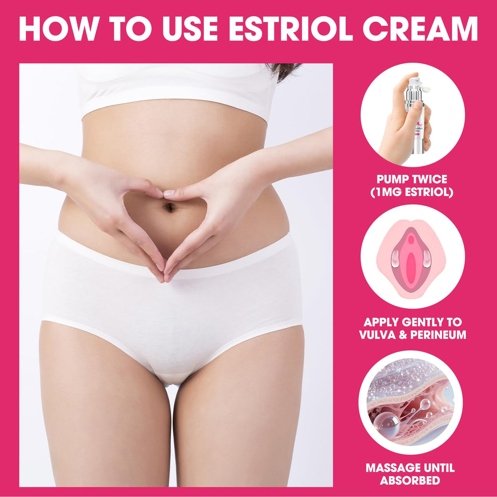 Sksoyt packaging image shows easy-to-use tube for daily vaginal care routine.