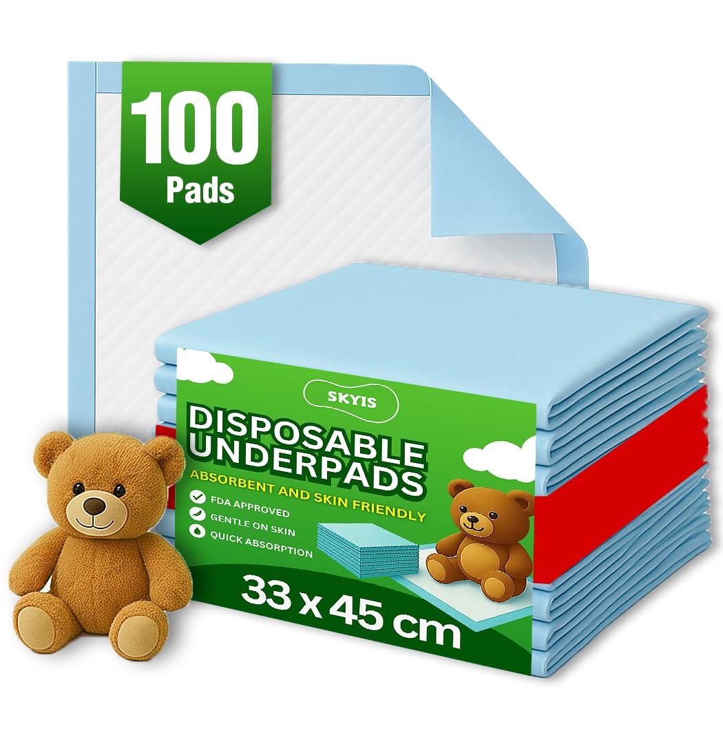 Skyis baby change mat 45x33 cm showing soft disposable surface for gentle diaper changes