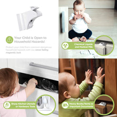 Skyla Homes adhesive 3m-secure mount on wood shelf for screwless setup