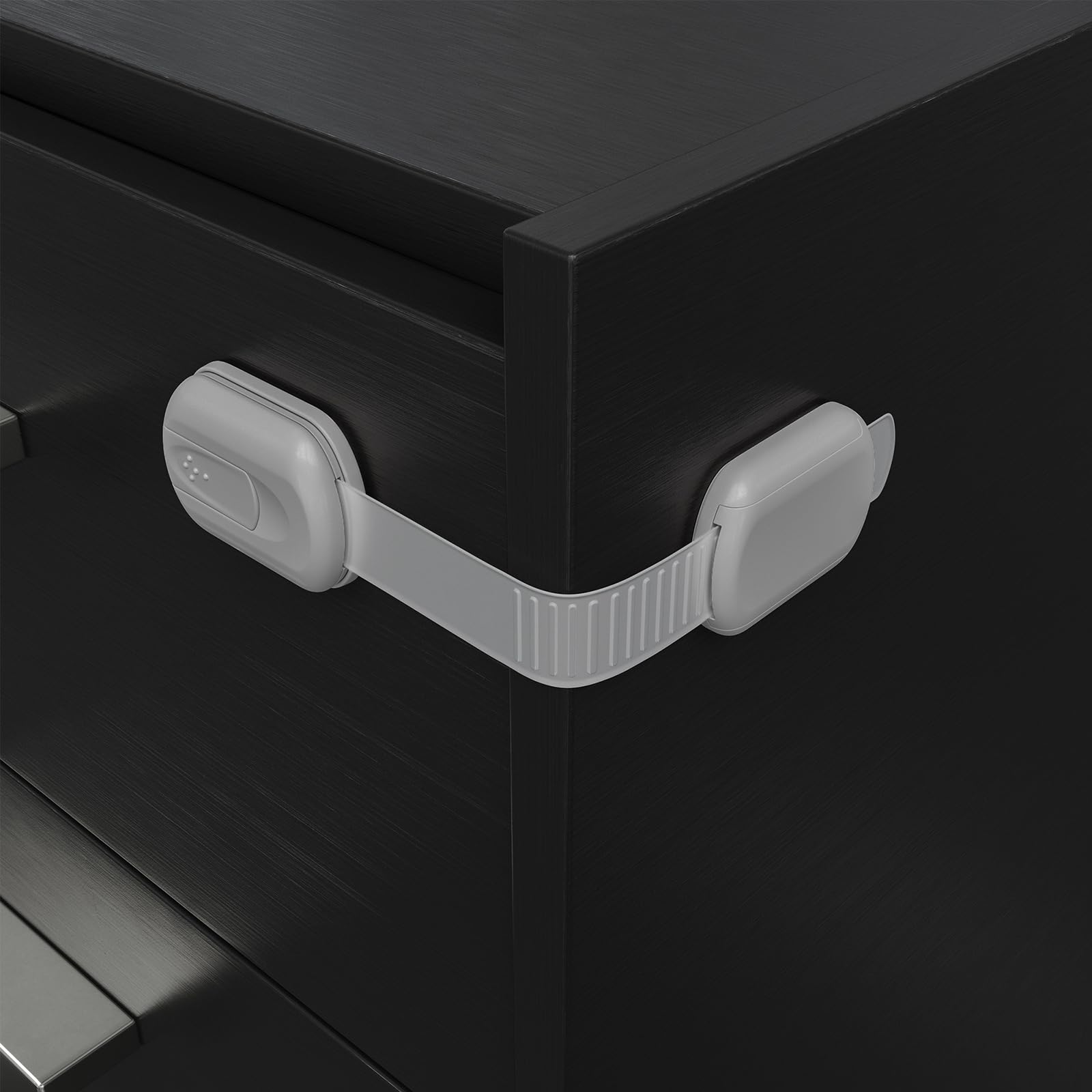 Skyla Homes family-safe latch in action for everyday home protection
