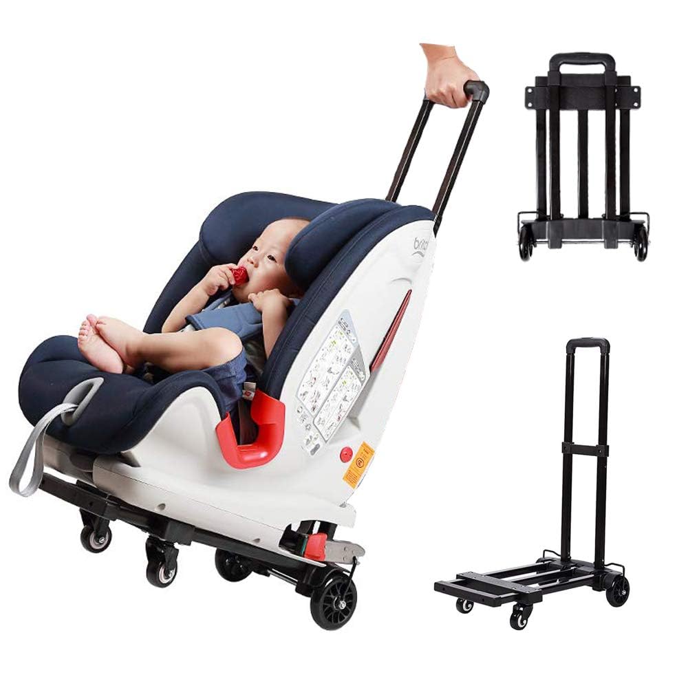 SkylarkJoy car seat trolley compact fold for travel convenience.