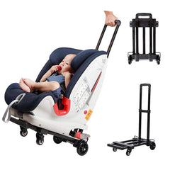 SkylarkJoy car seat trolley compact fold for travel convenience.