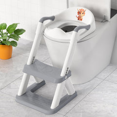 SKYROKU 8868 potty seat front view supports easy access for toddlers.