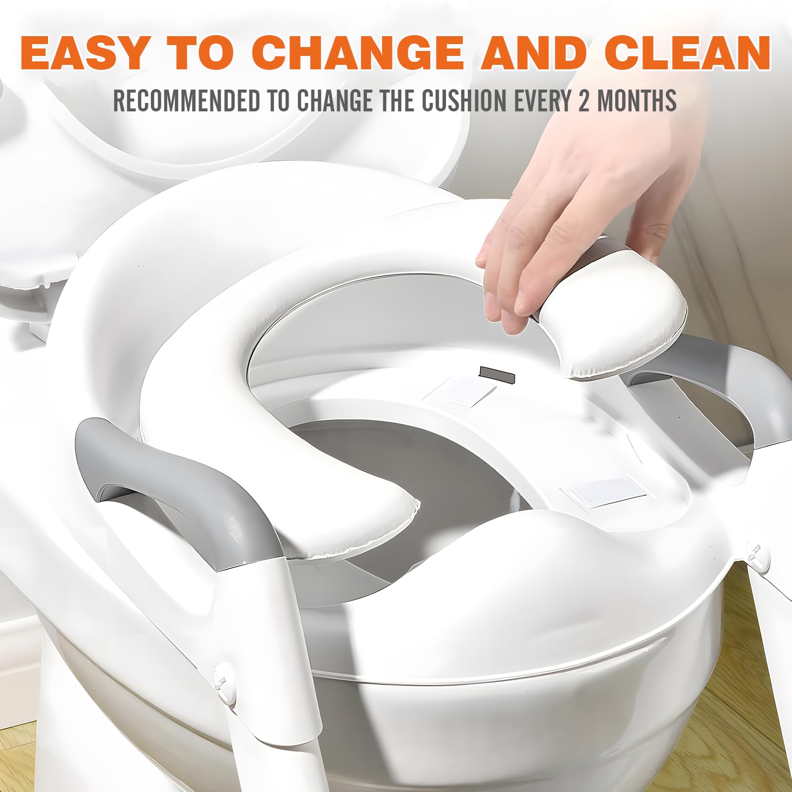SKYROKU 8868 standard-toilet compatibility proves versatile seating option.