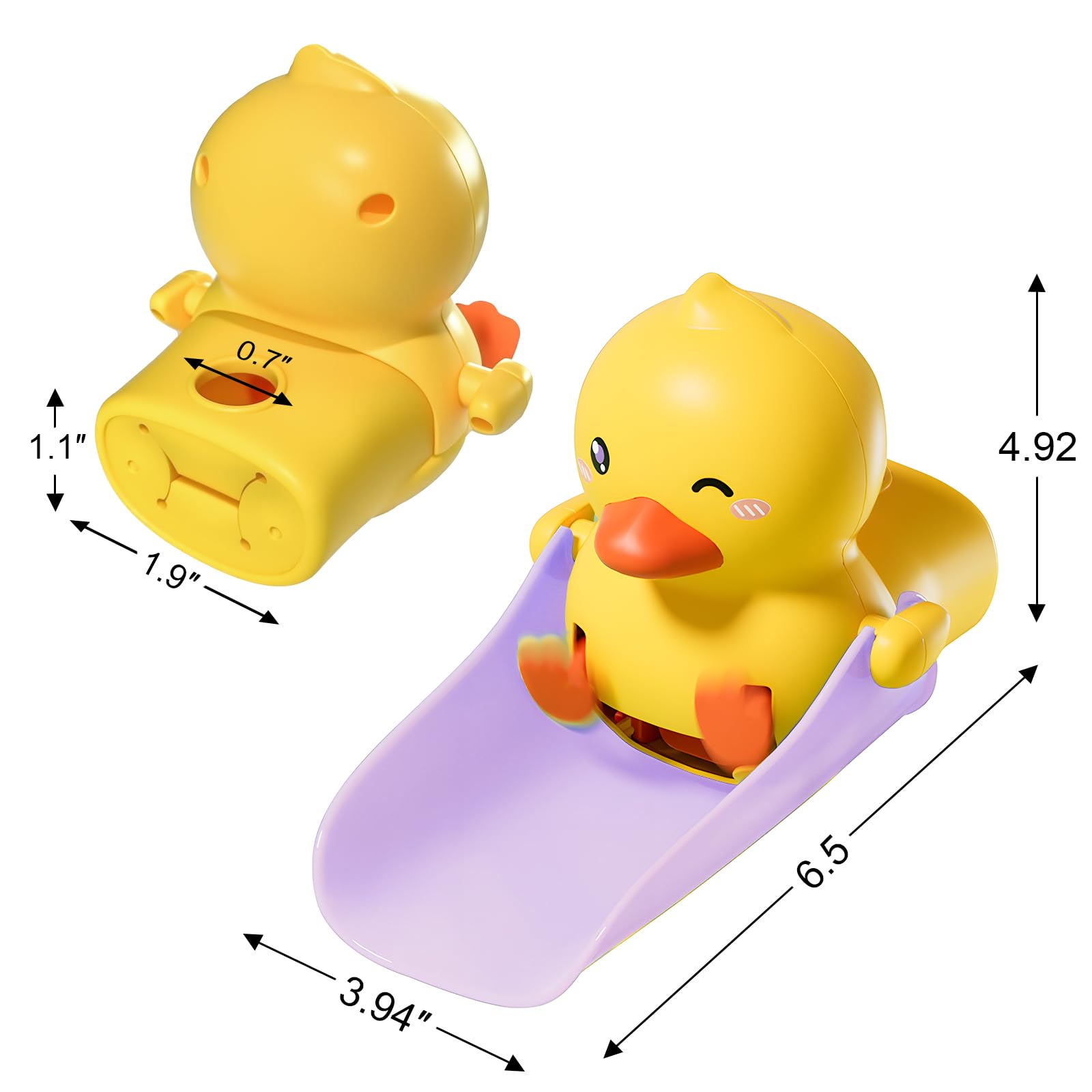 Skyroku bathroom extender uses splash-proof materials for easy water play with less mess.