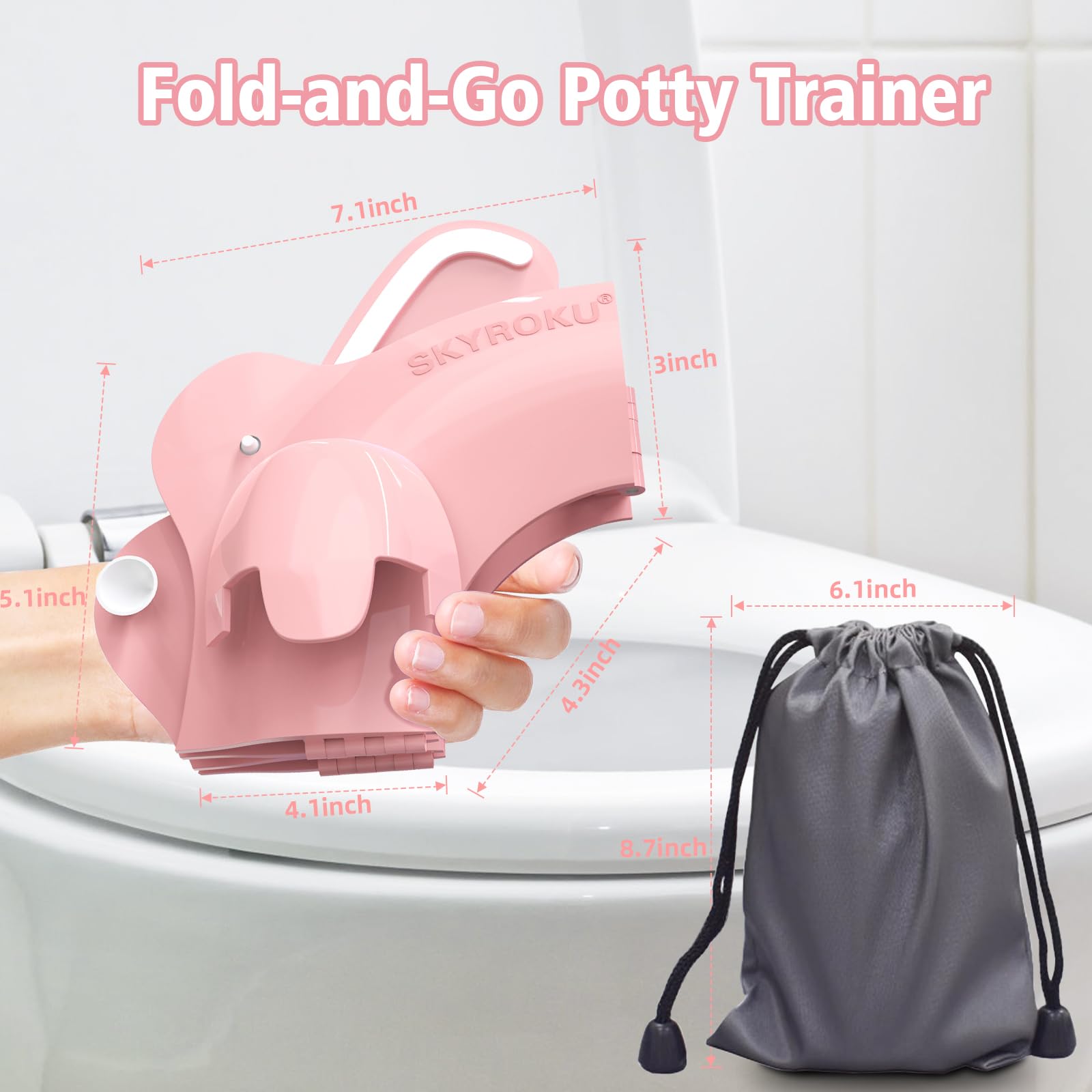 SKYROKU DIY stickers add fun personalization for potty training sessions