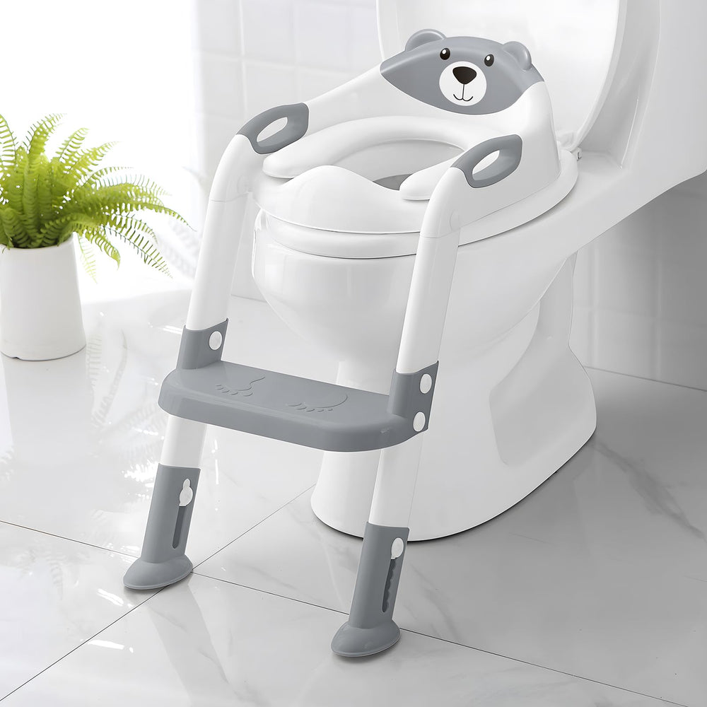 SKYROKU potty seat showing compatibility with most toilets for easy training