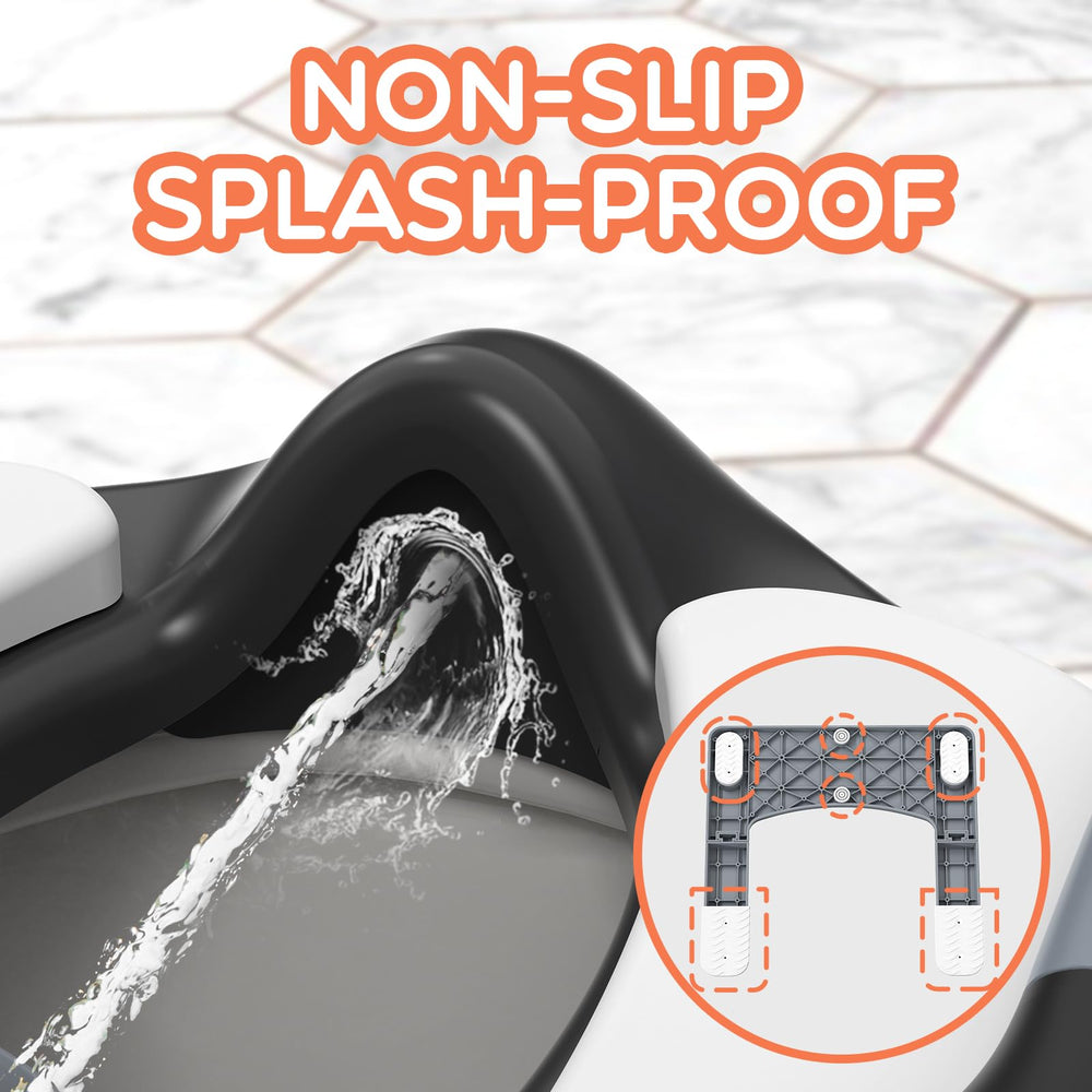 SKYROKU leak guard with splash barrier helps prevent spills.