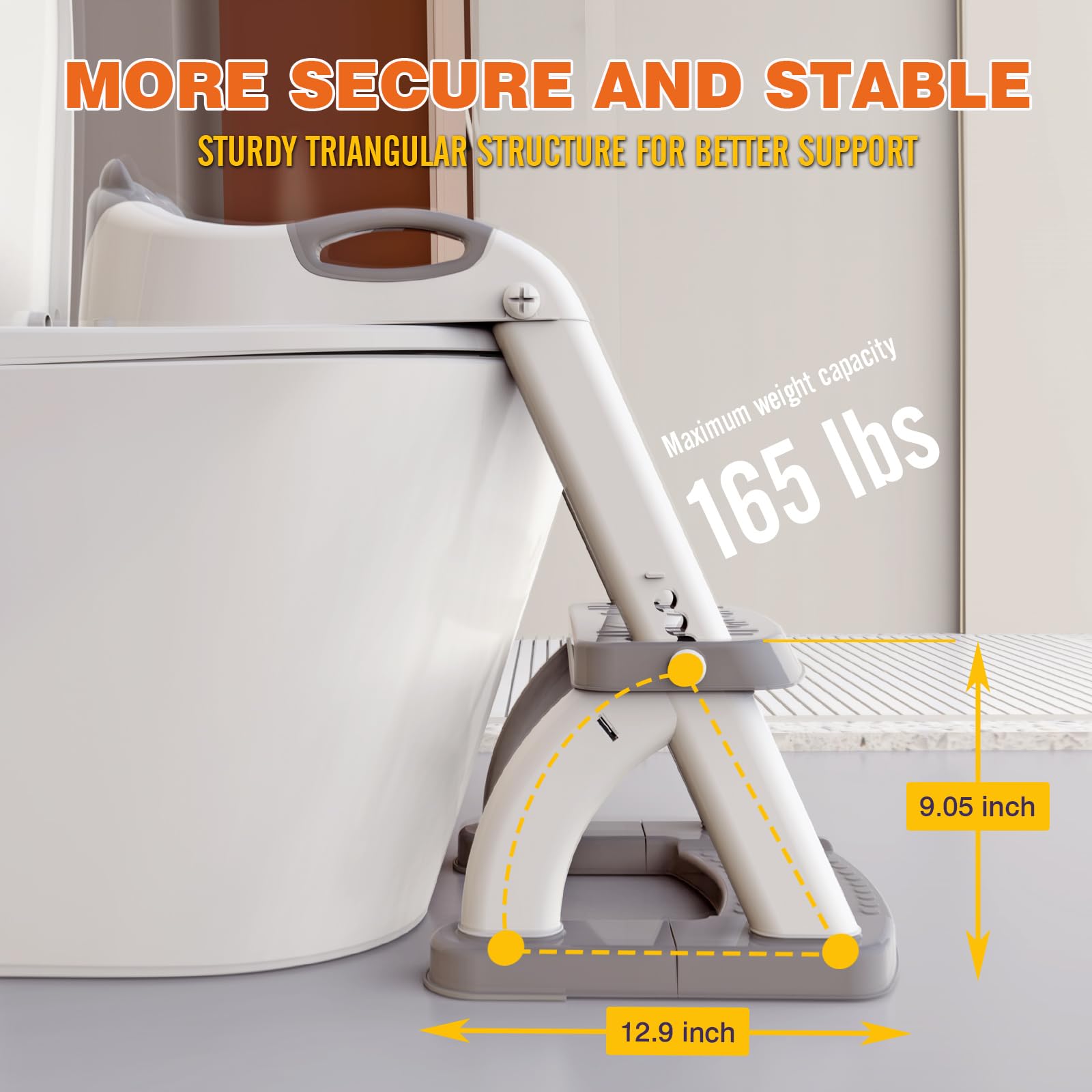 SKYROKU removable cushioned seat is soft and dishwasher-safe for quick cleaning.