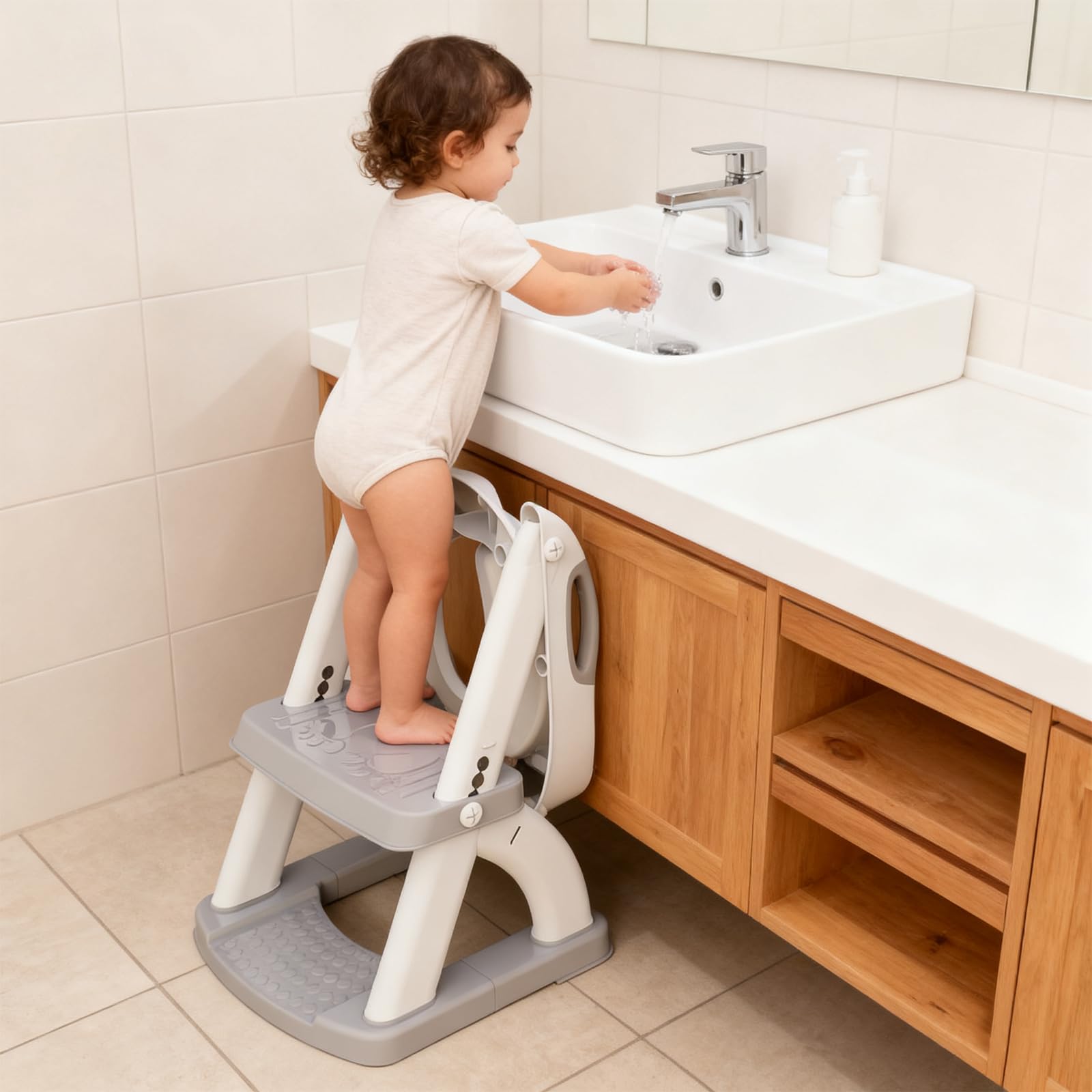 SKYROKU splash guard reduces mess for easier cleanup after potty moments.