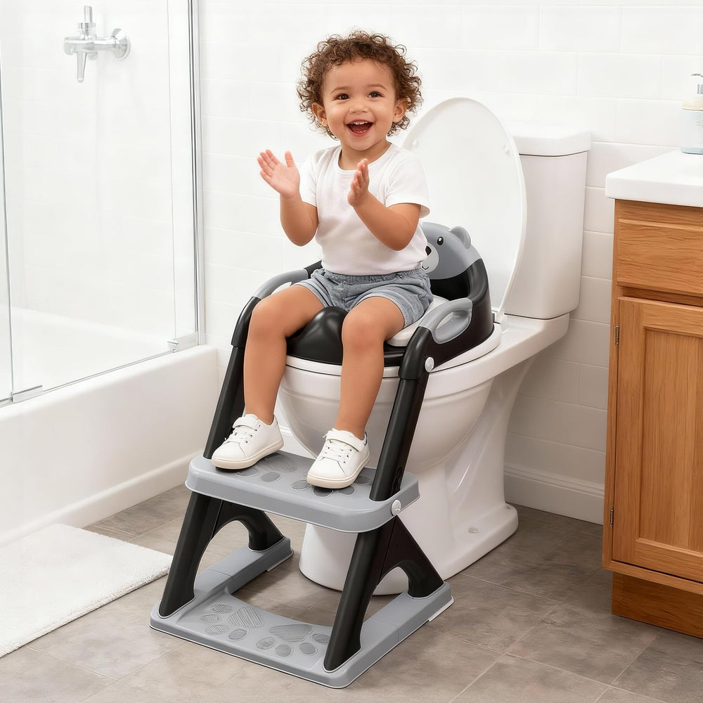 SKYROKU sturdy base provides stable potty training sessions.