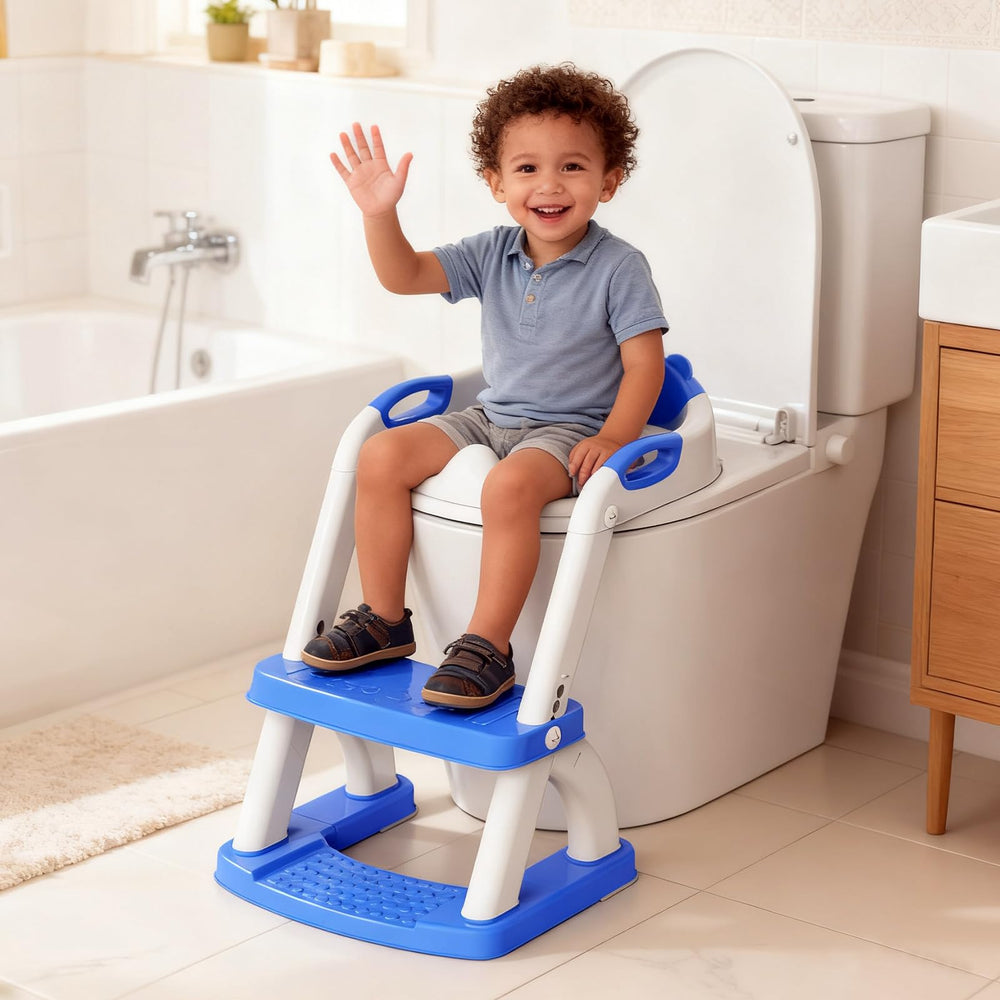 SKYROKU potty training seat anti-slip pads keep kids steady