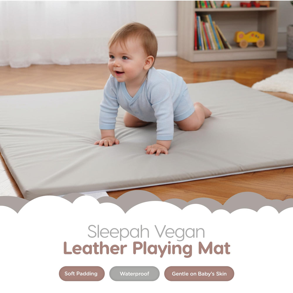 Sleepah play mat supports family playtime with comfortable padding.