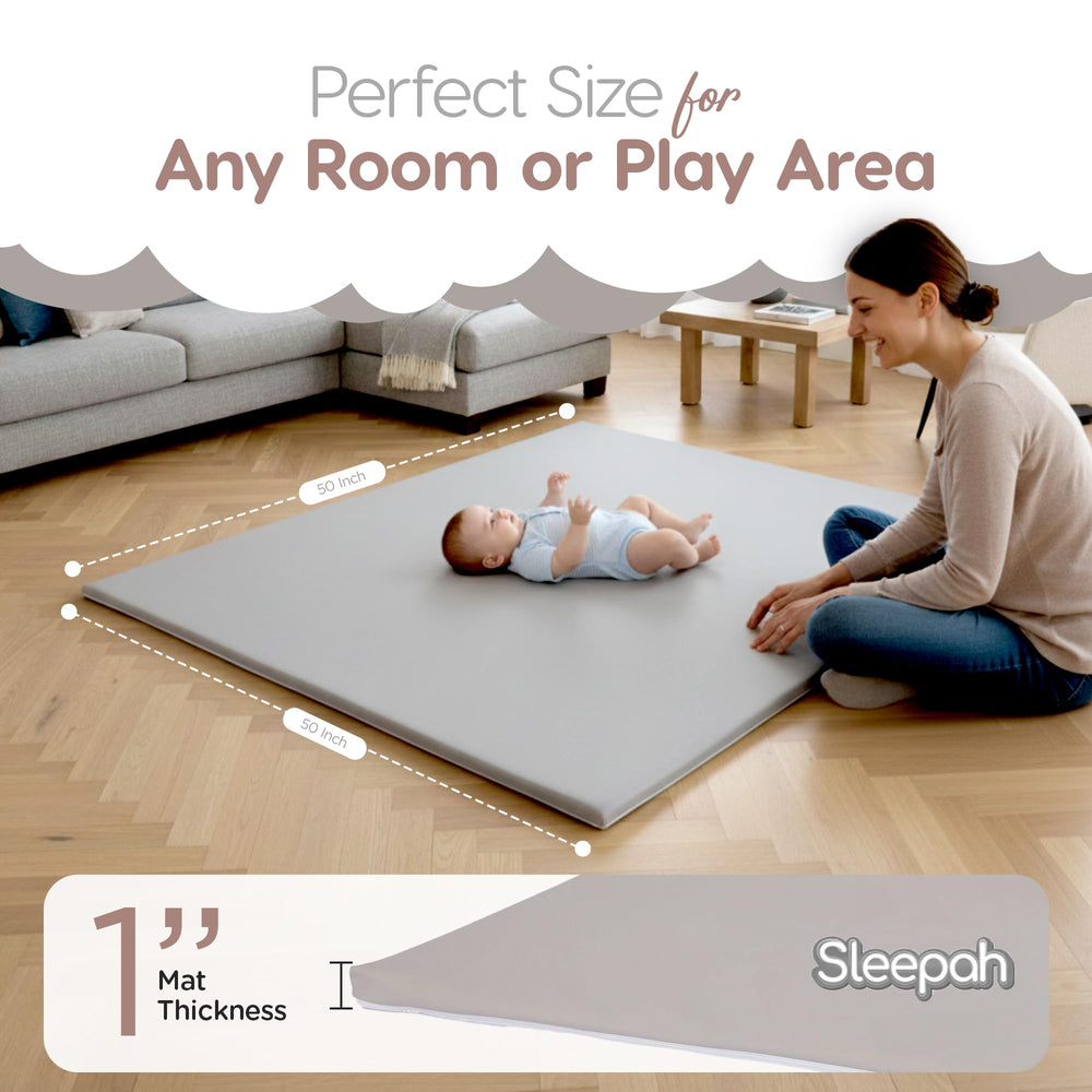 Sleepah removable cover keeps the mat fresh between cleanings.