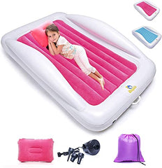 Sleepah travel bed safety rail keeps little ones secure away from home.