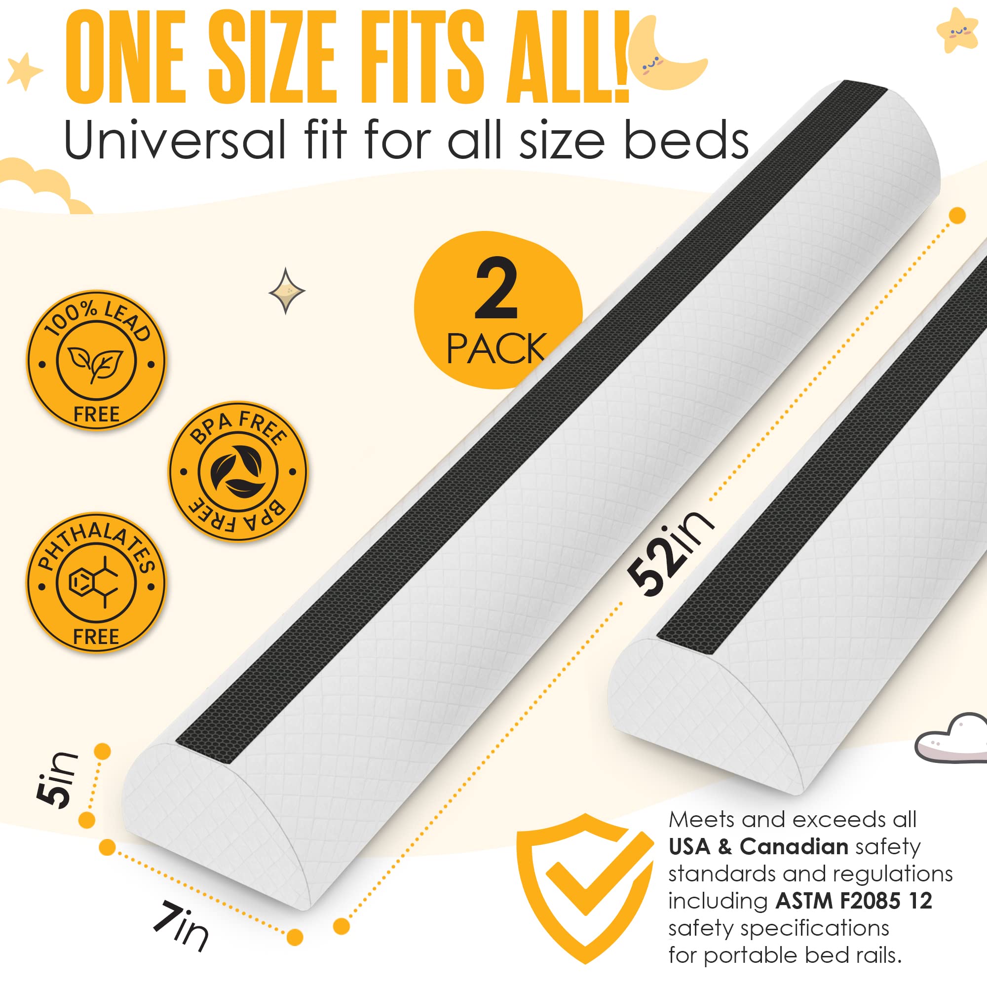 Sleepah waterproof washable cover displayed, easy to clean after spills and accidents.
