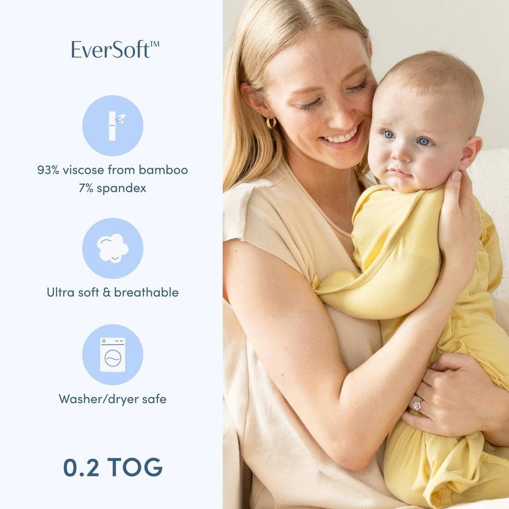 SleepingBaby EverSoft fabric is soft, breathable, ideal for summer comfort.