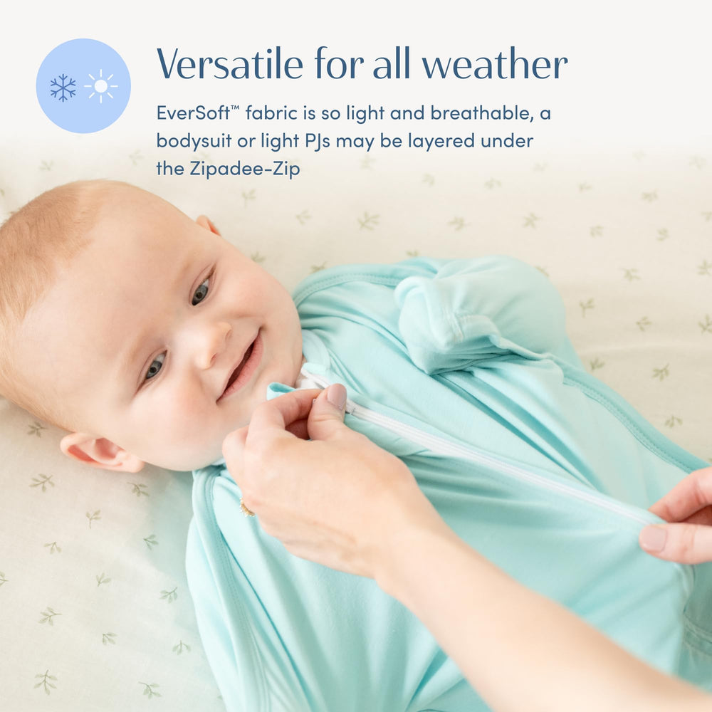 SleepingBaby breathable soft fabric ideal for warmer months.