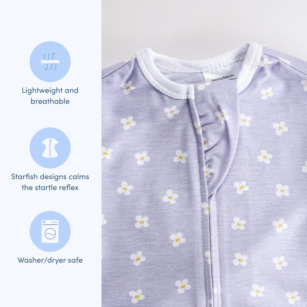 SleepingBaby Zipadee-Zip easy diaper changes zip swaddle enable smoother nightly routine