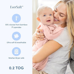 SleepingBaby eversoft-fabric soft baby swaddle for breathable comfort