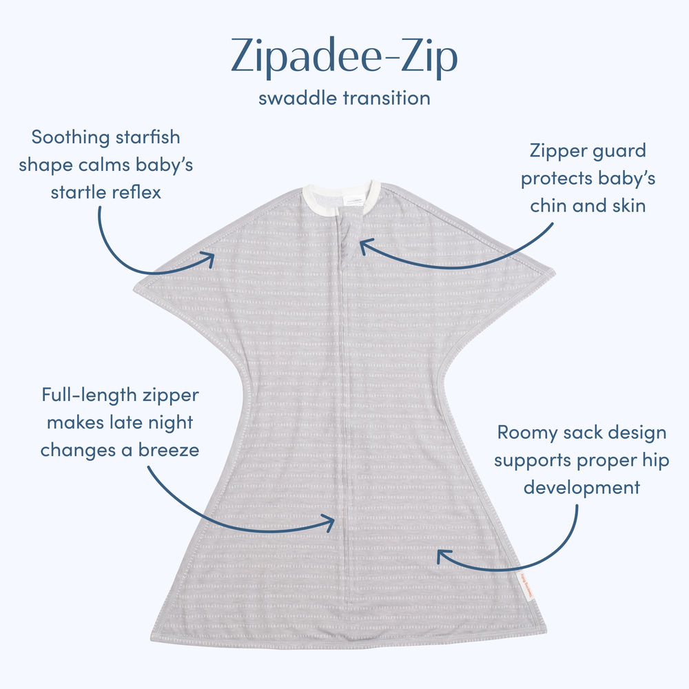 SleepingBaby starfish design close-up highlights snug cocoon feel while allowing movement