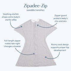SleepingBaby starfish design close-up highlights snug cocoon feel while allowing movement