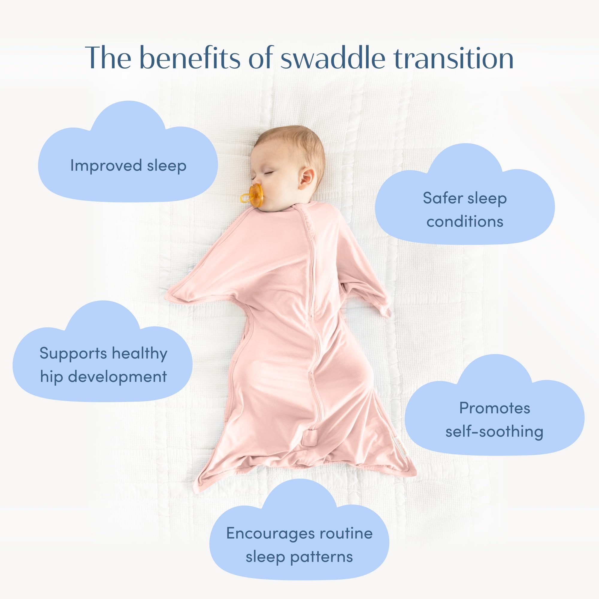 SleepingBaby summer-soft-color-fabrics keep baby comfortable in warm weather