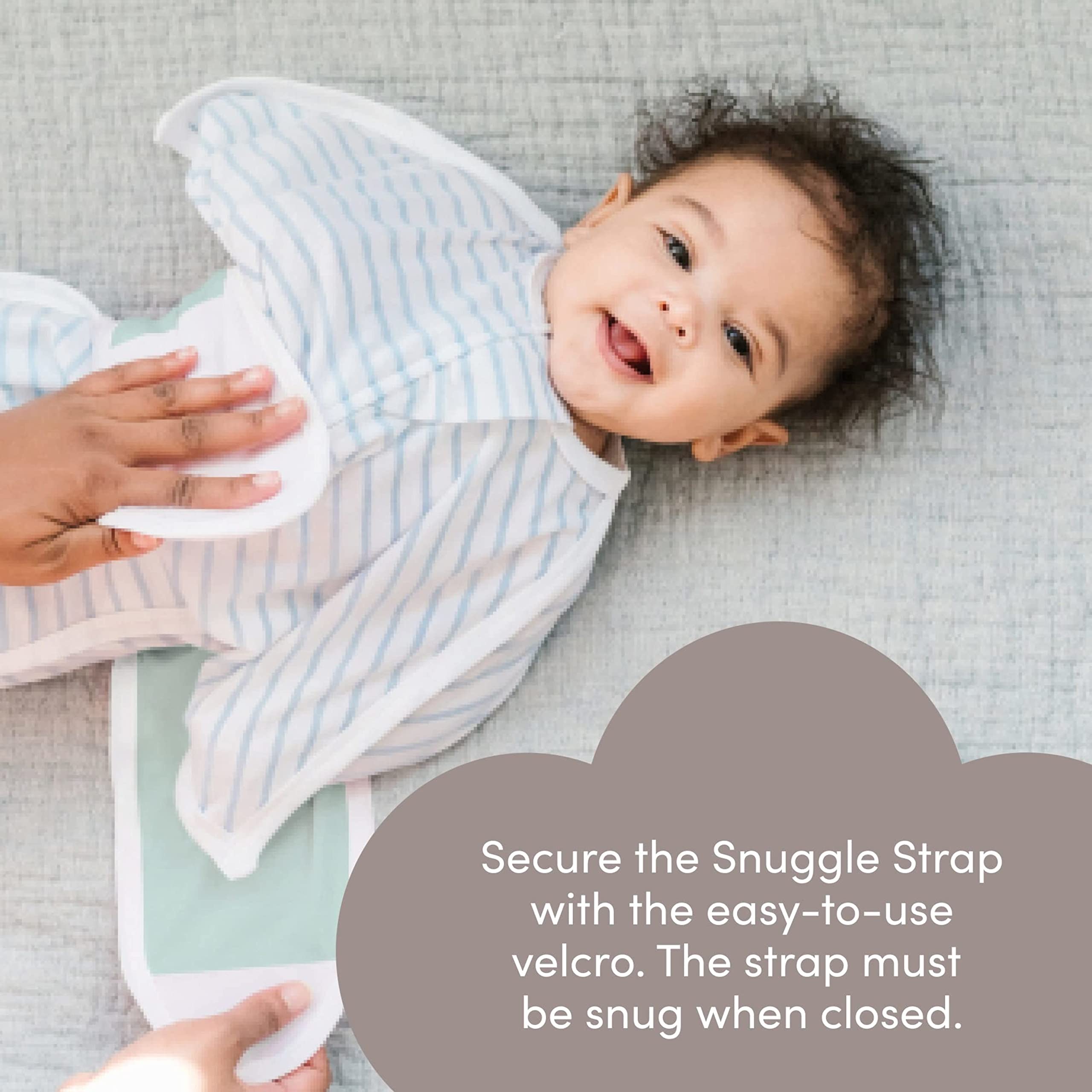 SleepingBaby Wearable blanket transition accessory used in crib or nap time.