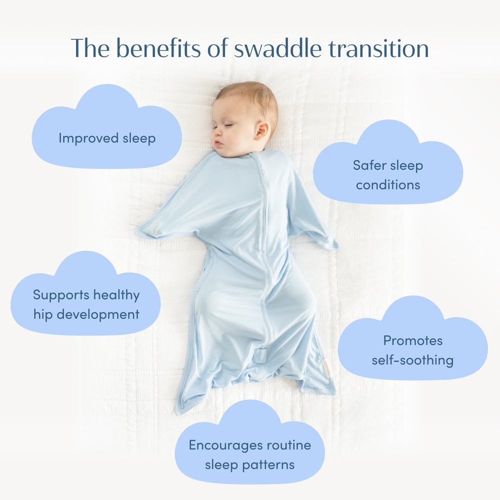 SleepingBaby XS size 3-6 months swaddle suitable for early sleep transitions