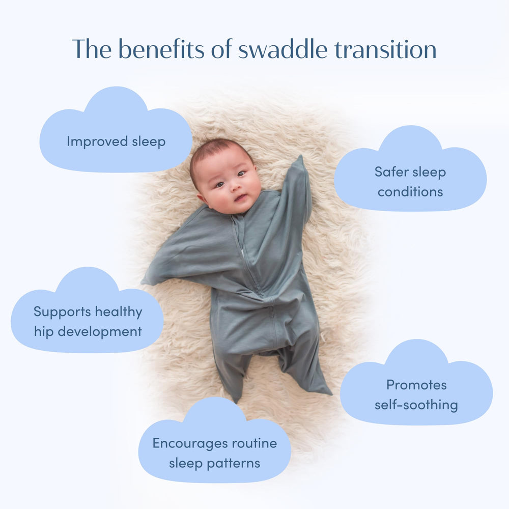 SleepingBaby Zipadee-Zip design facilitates smoother bedtime transitions.