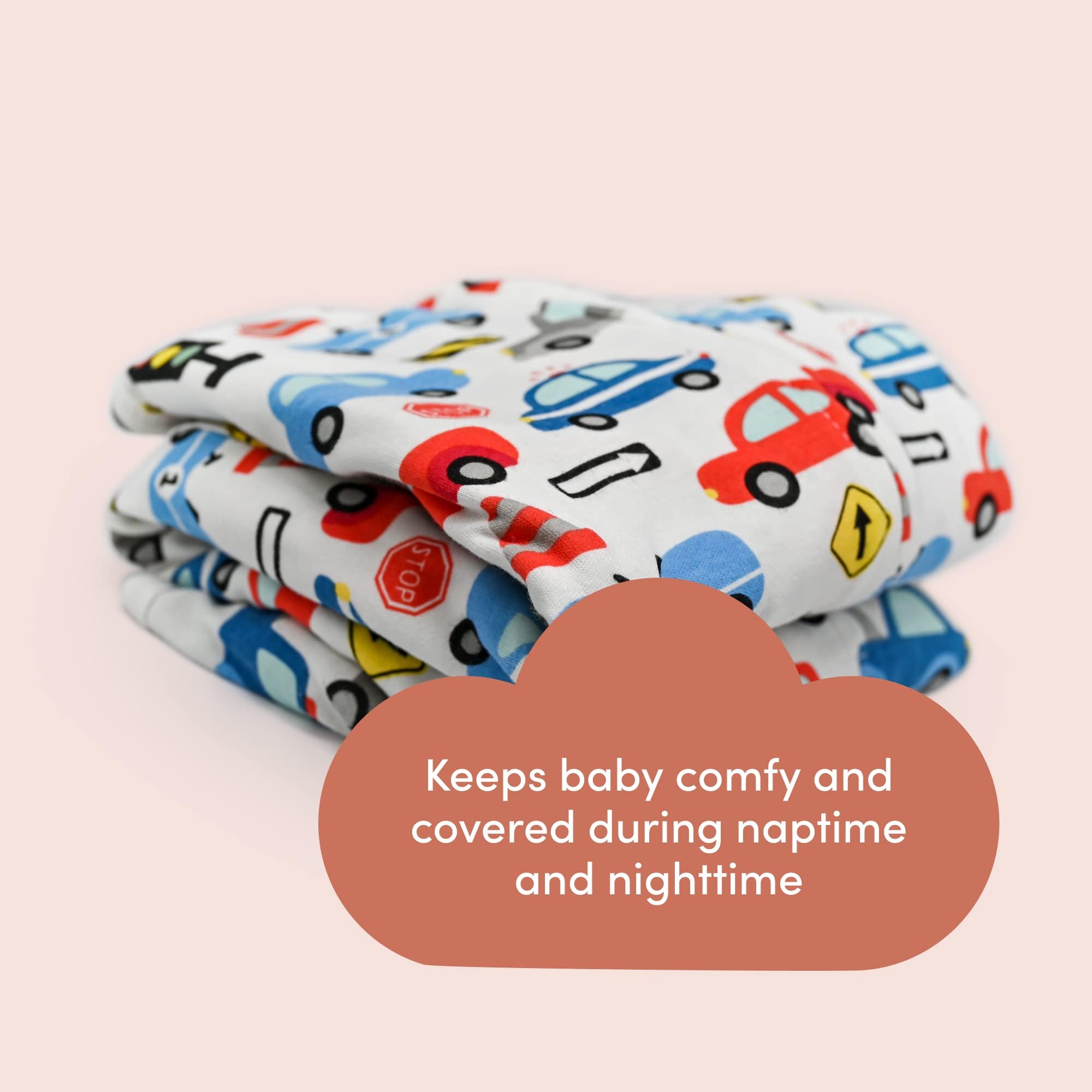 SleepingBaby Zipadee-Zip machine-washable fabric for easy care