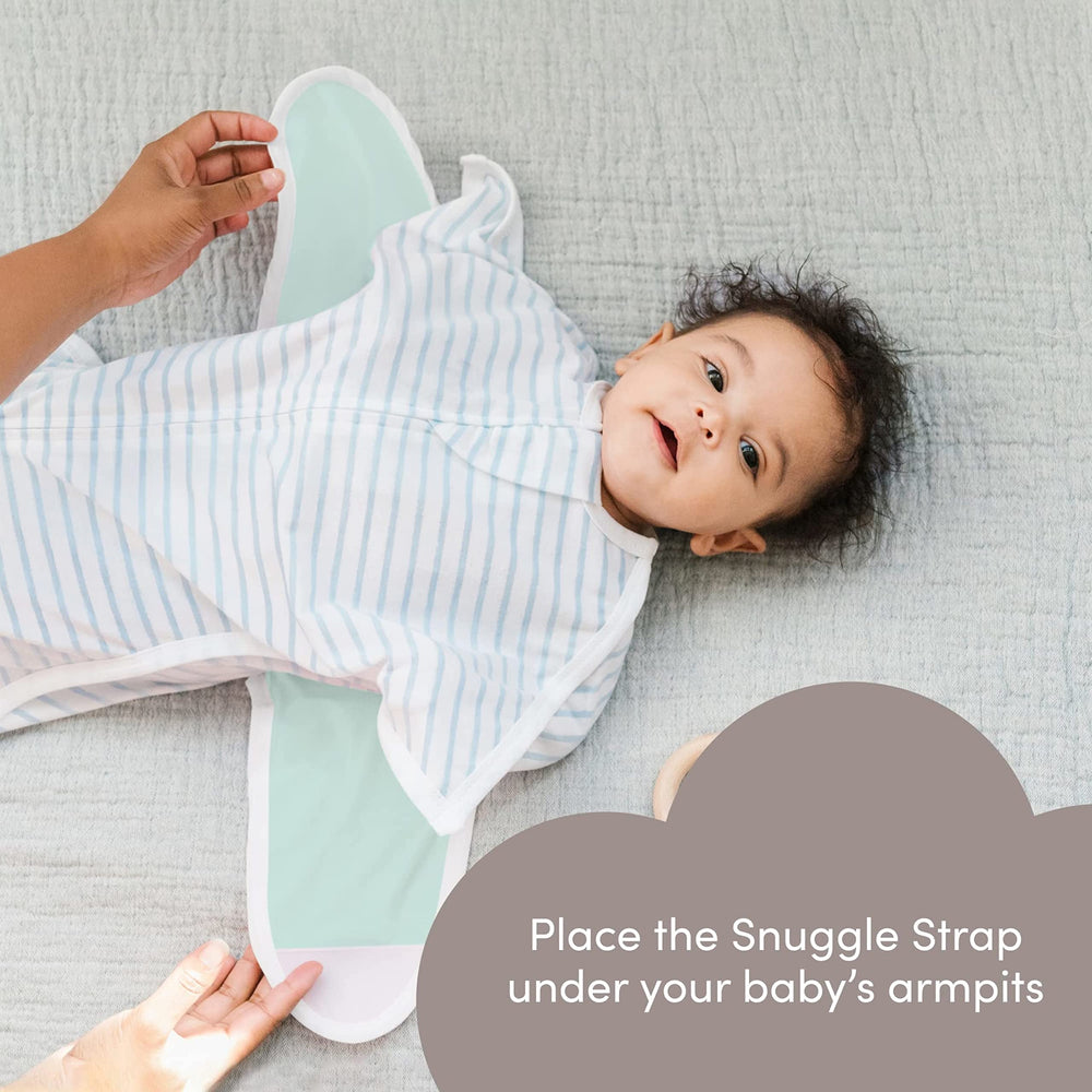 SleepingBaby Zipadee-Zip safety with breathable material for comfortable snug.