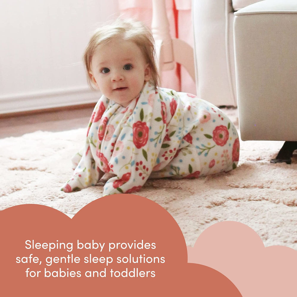 SleepingBaby Zipadee-Zip small size label highlights fit for 4-8 months