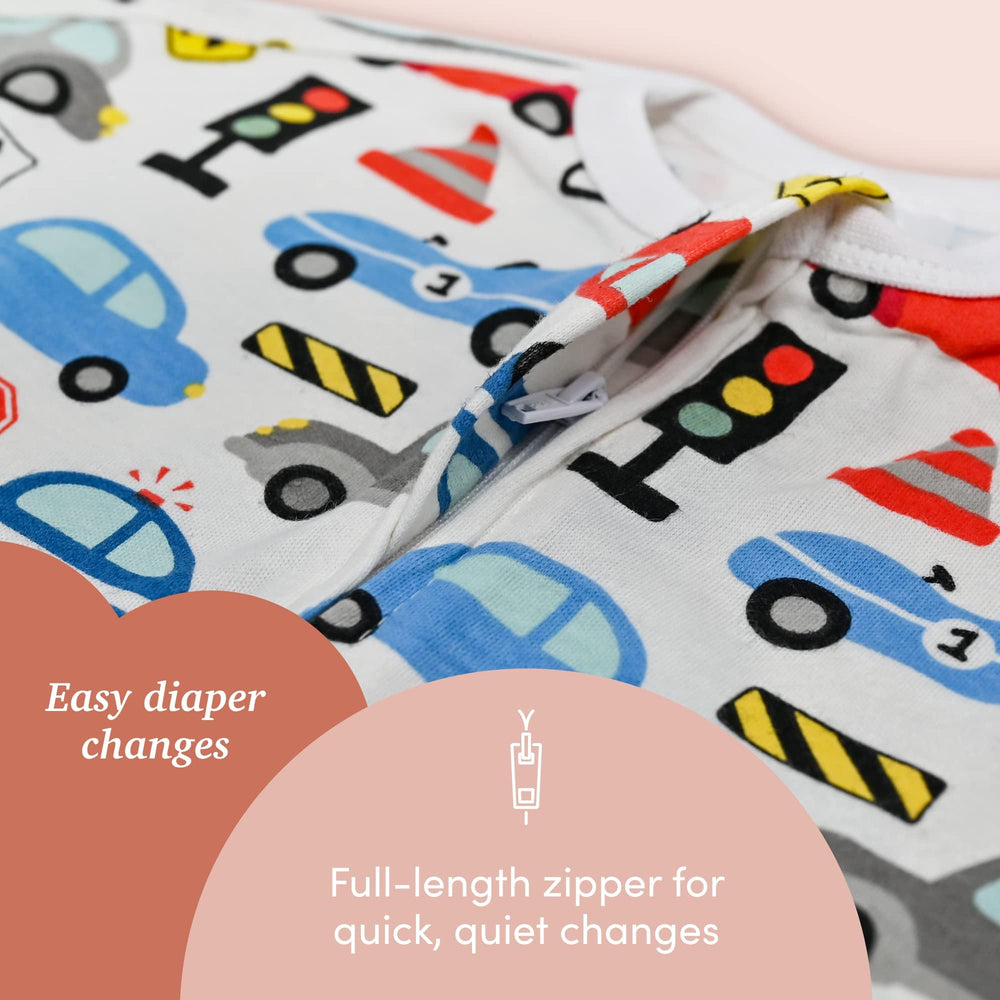 SleepingBaby Zipadee-Zip womb-like enclosed shape for soothing snugness