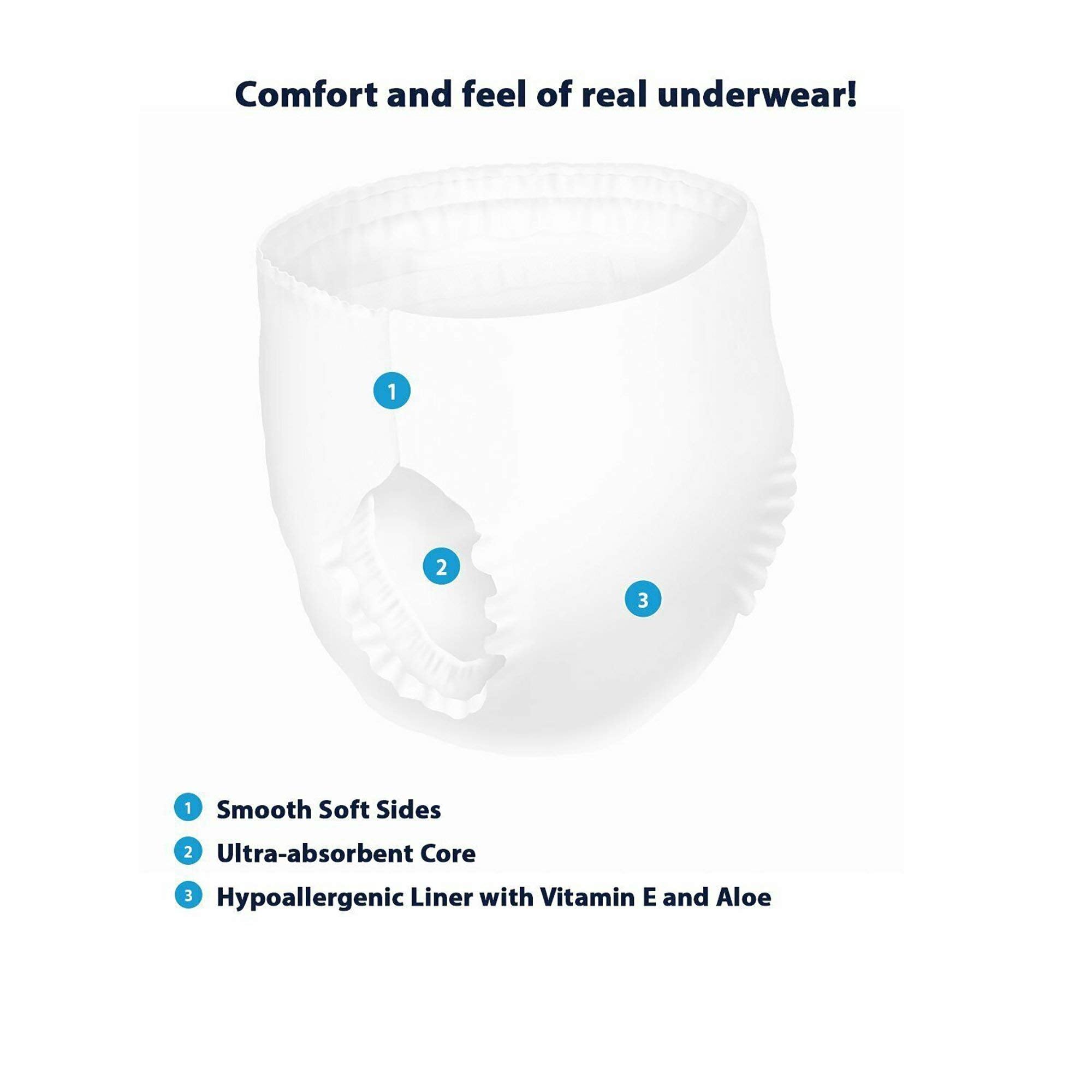 Sleepovers Youth Pants discreet underwear-like design for confident bedtime wear.